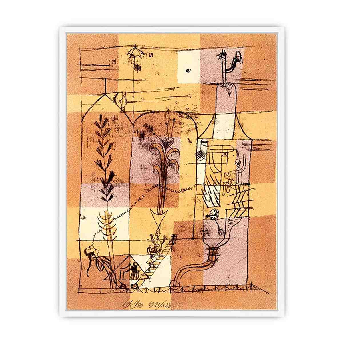 Hoffmanneske scene by Paul Klee