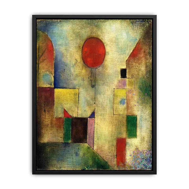 Red Balloon By Paul Klee