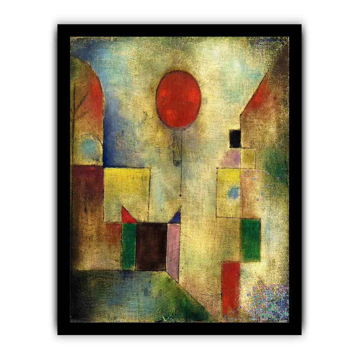 Red Balloon By Paul Klee