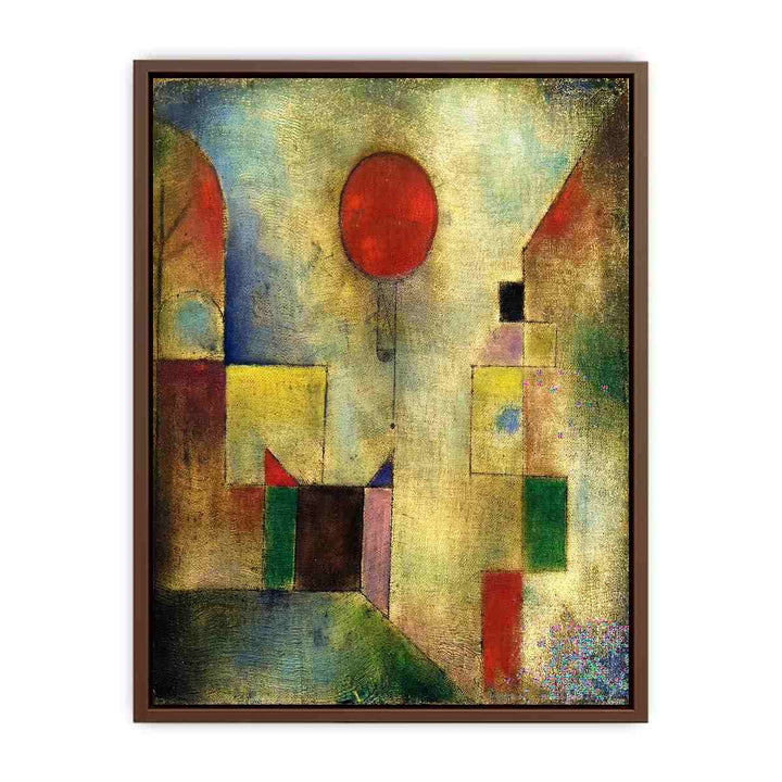 Red Balloon By Paul Klee