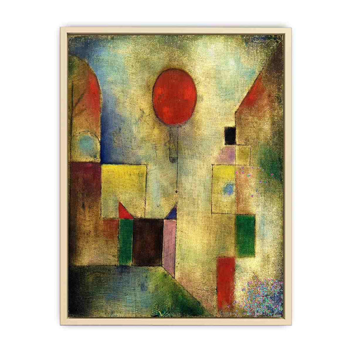 Red Balloon By Paul Klee