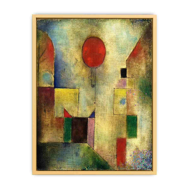 Red Balloon By Paul Klee