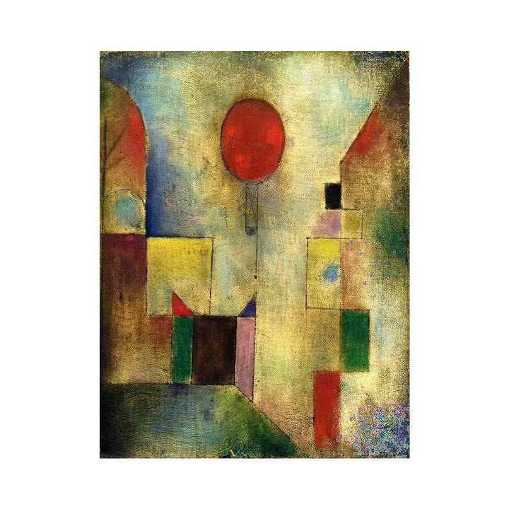 Red Balloon By Paul Klee