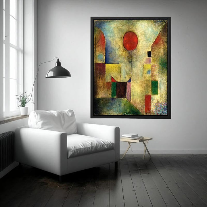 Red Balloon By Paul Klee