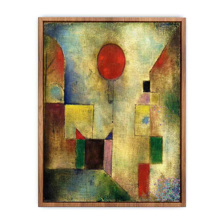 Red Balloon By Paul Klee