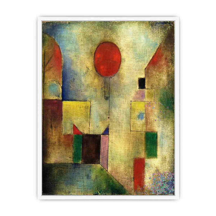 Red Balloon By Paul Klee
