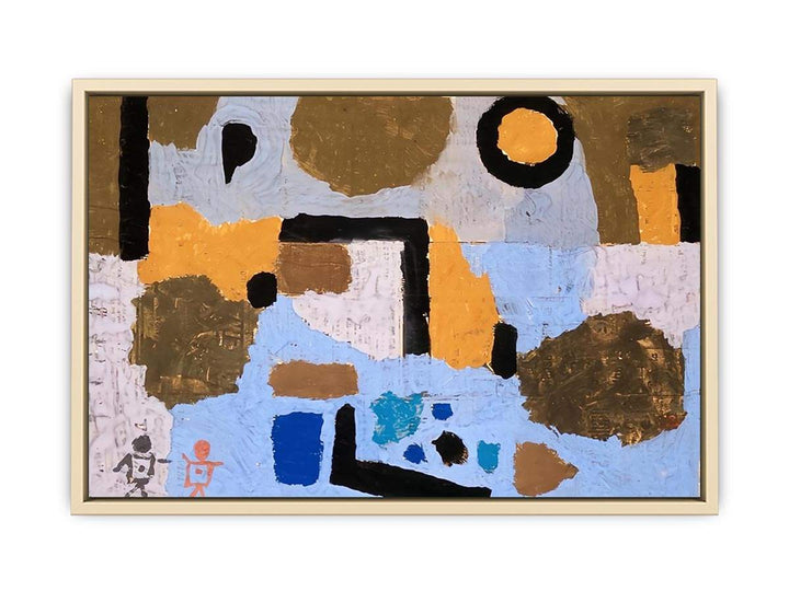 With The Two Lost Ones Painting By Paul Klee