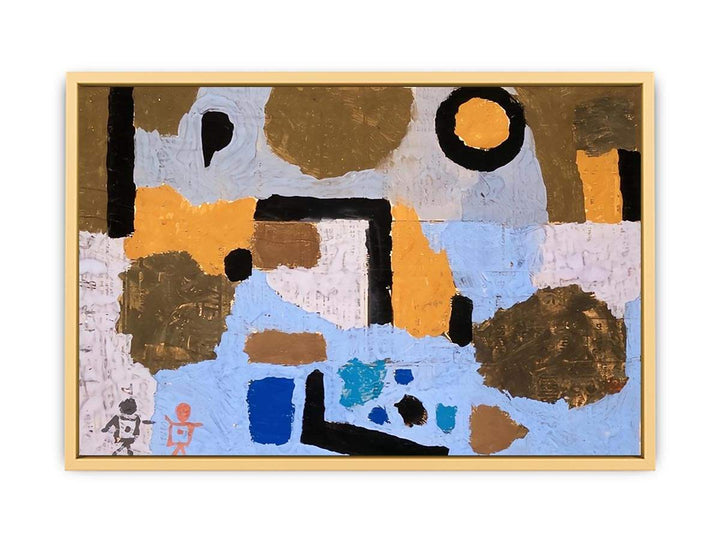 With The Two Lost Ones Painting By Paul Klee