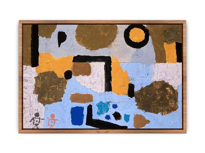 With The Two Lost Ones Painting By Paul Klee