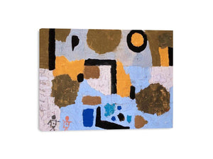 With The Two Lost Ones Painting By Paul Klee