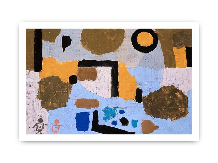 With The Two Lost Ones Painting By Paul Klee