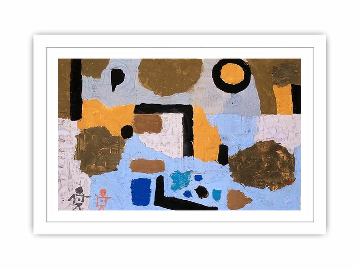 With The Two Lost Ones Painting By Paul Klee