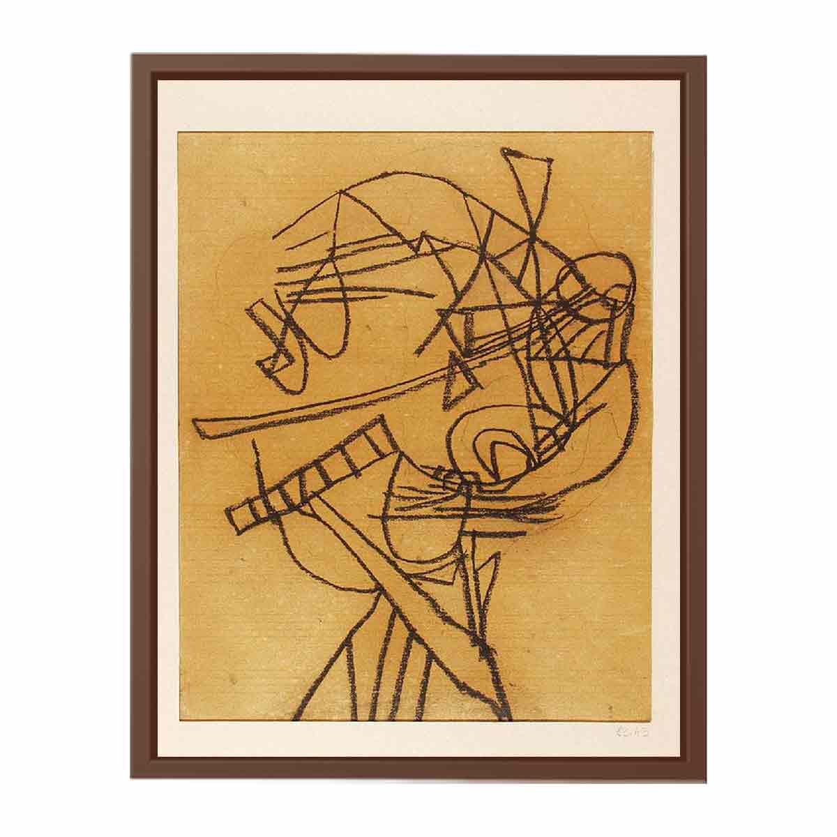 Abstract Self-portrait