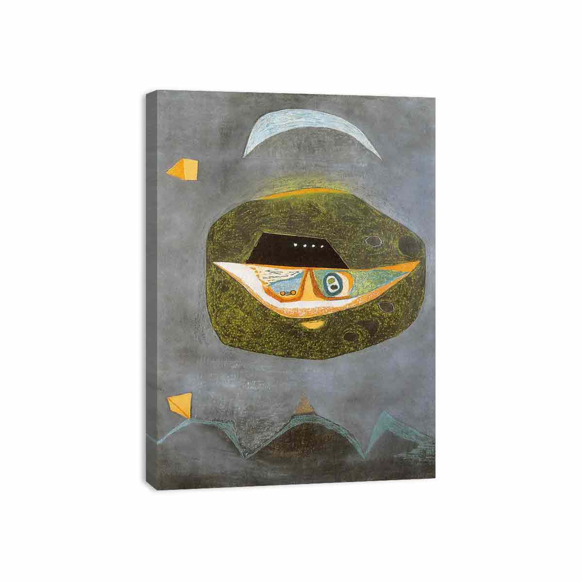 Mask with moon