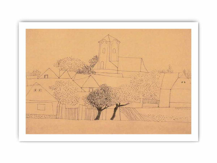 Churches, Trees, Dotted Forms