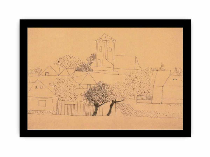 Churches, Trees, Dotted Forms