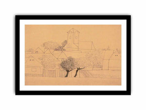 Churches, Trees, Dotted Forms