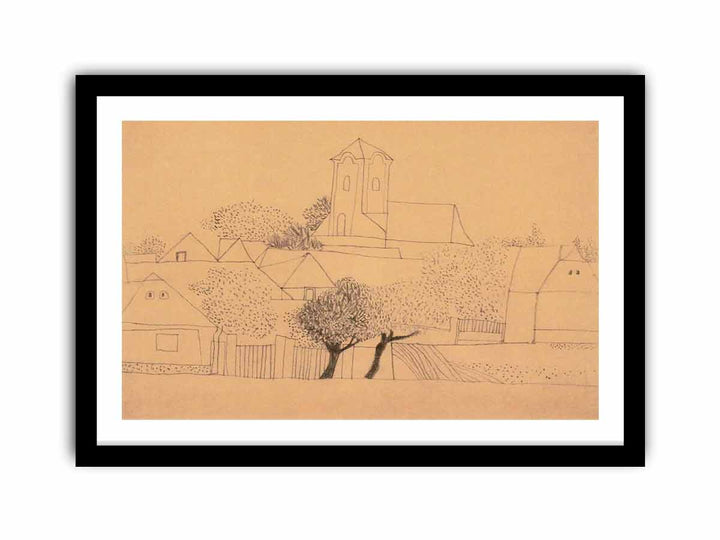Churches, Trees, Dotted Forms