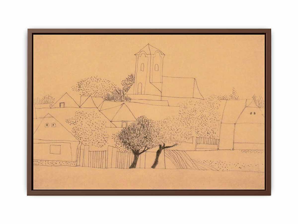 Churches, Trees, Dotted Forms