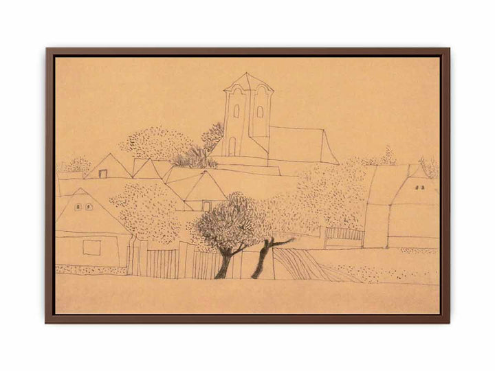 Churches, Trees, Dotted Forms