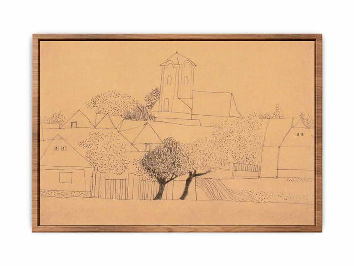 Churches, Trees, Dotted Forms