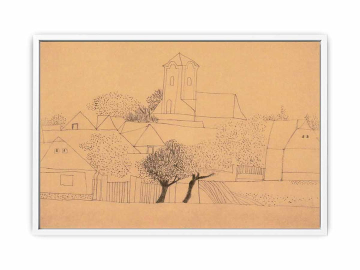 Churches, Trees, Dotted Forms