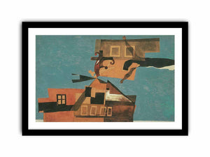 Houses at Szentendre with Crucifix