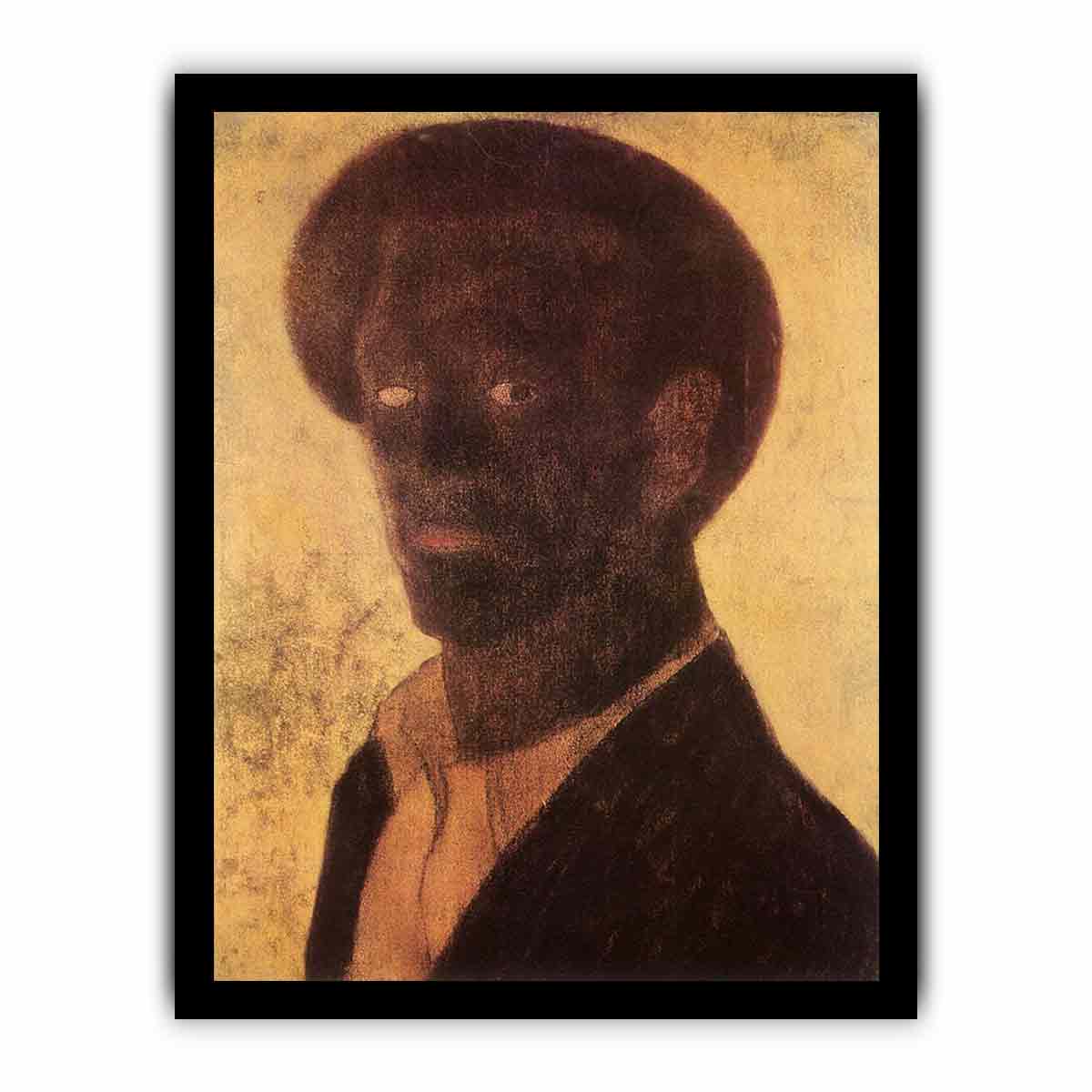 Self-portrait in Black