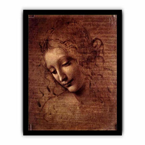 Female head (The Lady of the Dishevelled Hair) (or La Scapigliata)