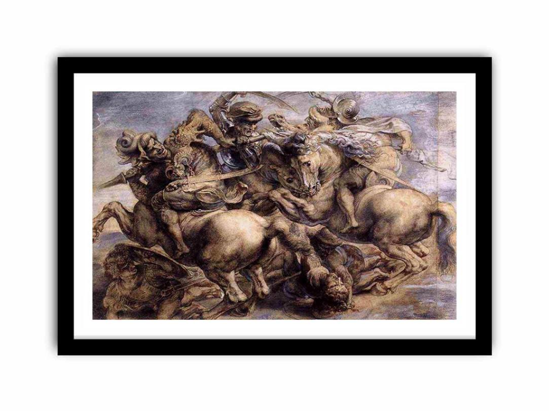 The Battle of Anghiari (detail) 1503-05