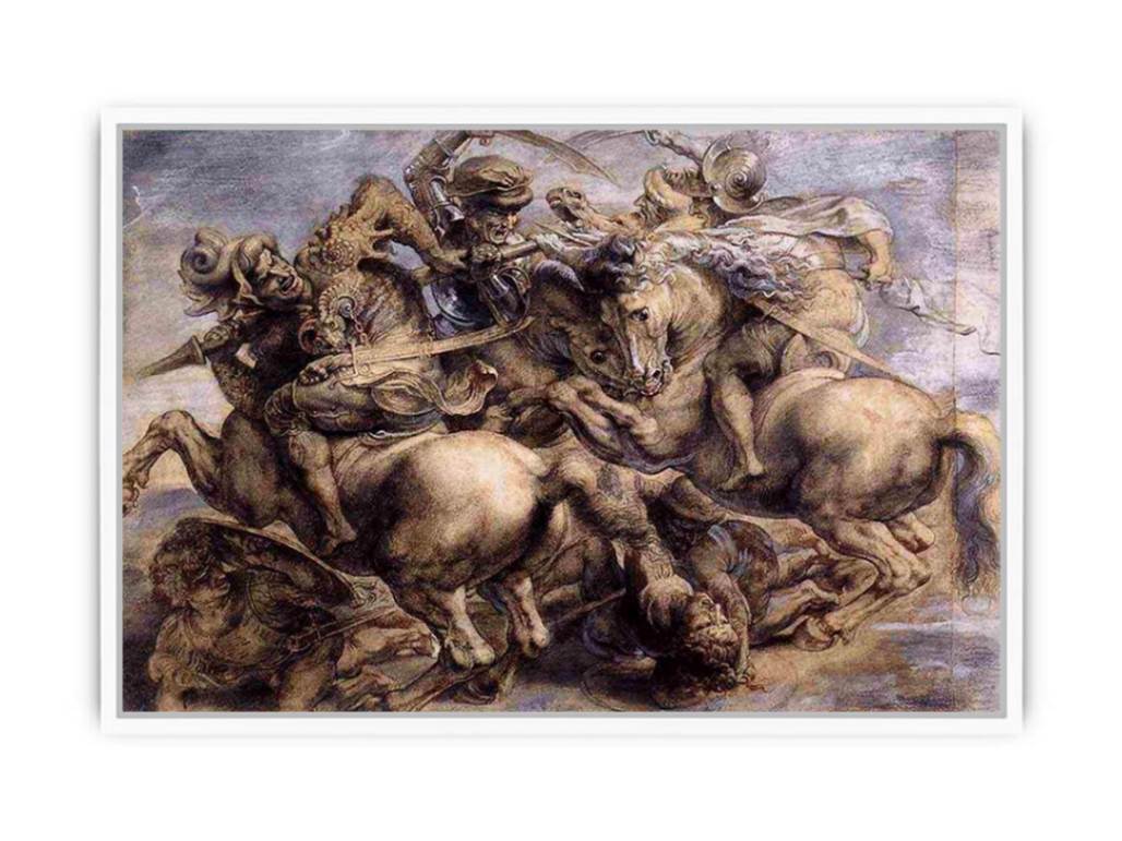 The Battle of Anghiari (detail) 1503-05