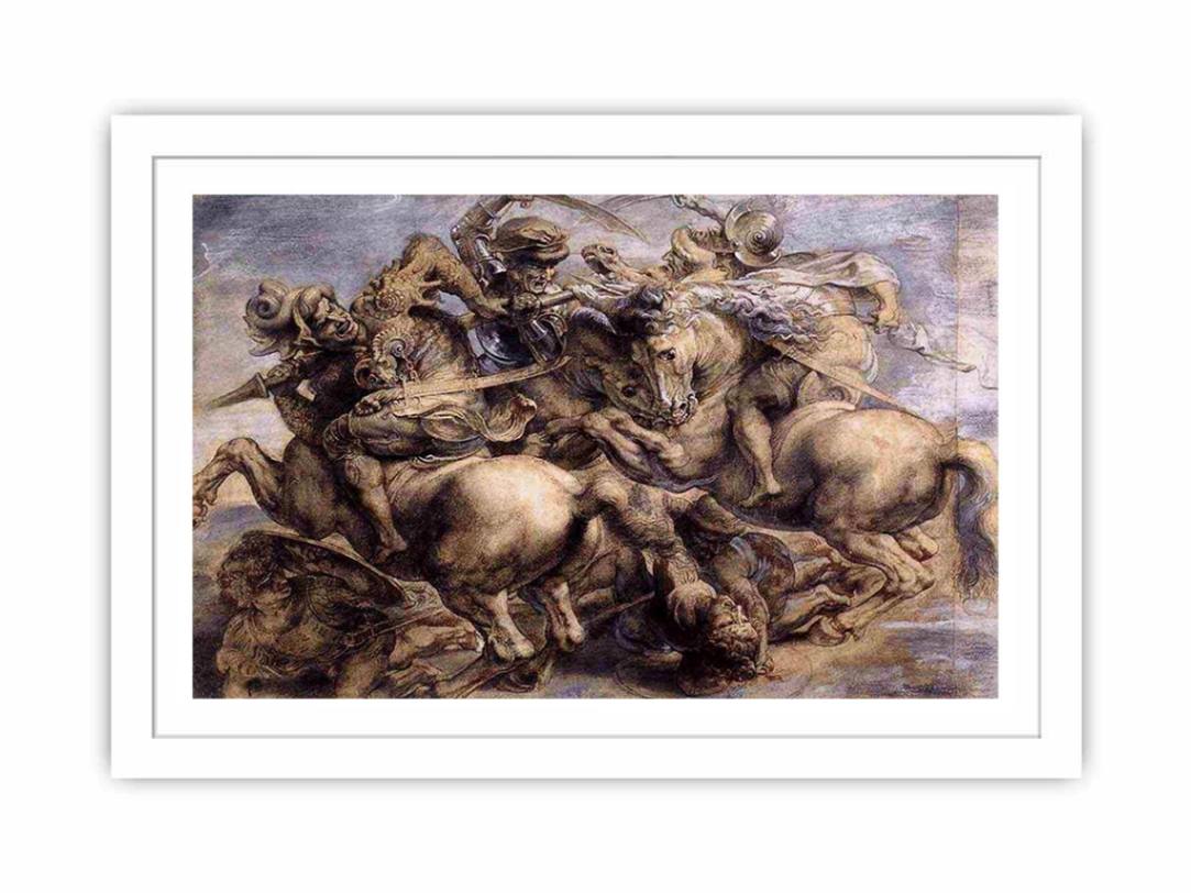 The Battle of Anghiari (detail) 1503-05