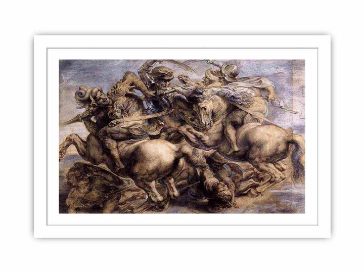 The Battle of Anghiari (detail) 1503-05