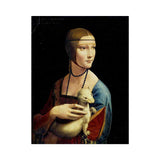Portrait of Cecilia Gallerani (Lady with an Ermine) 1483-90 artwork preview