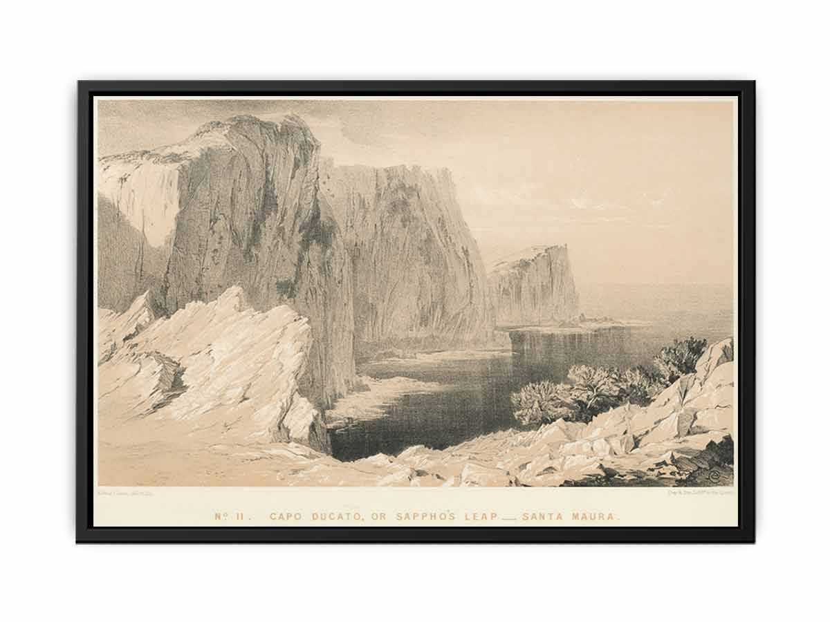 Capo Ducato, or Sappho's Leap - Santa Maura - Lear Edward