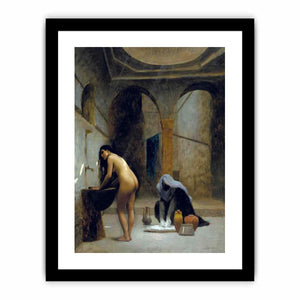 A Moorish Bath Turkish Woman Bathing