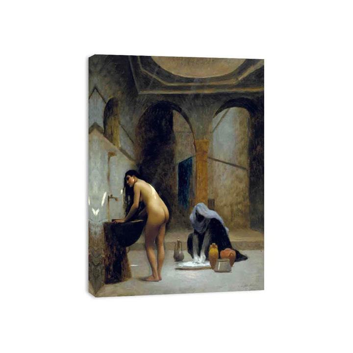 A Moorish Bath Turkish Woman Bathing