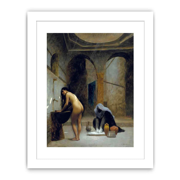 A Moorish Bath Turkish Woman Bathing
