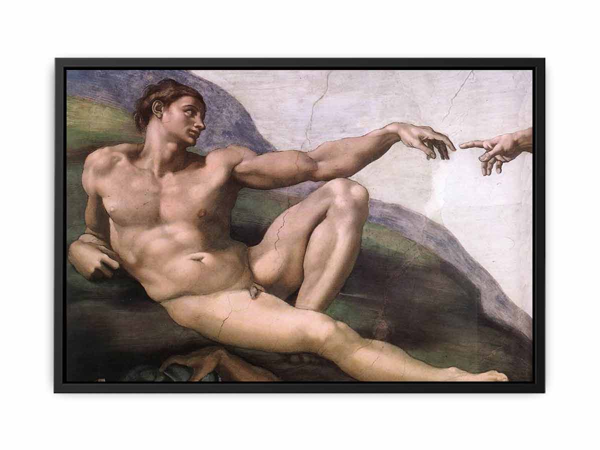Creation of Adam (detail) By Michelangelo Buonarroti