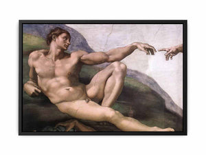 Creation of Adam (detail) By Michelangelo Buonarroti