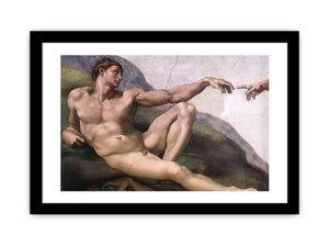 Creation of Adam (detail) By Michelangelo Buonarroti