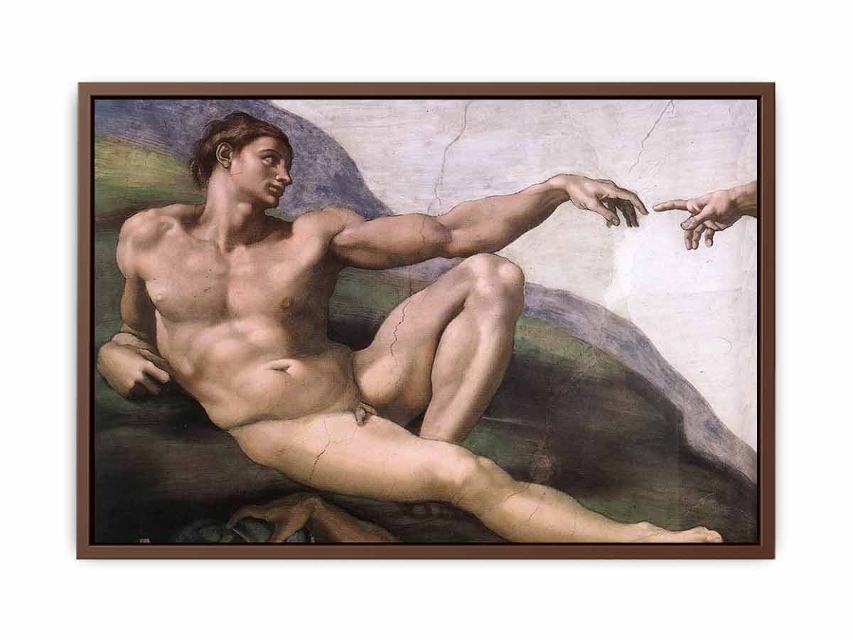 Creation of Adam (detail) By Michelangelo Buonarroti