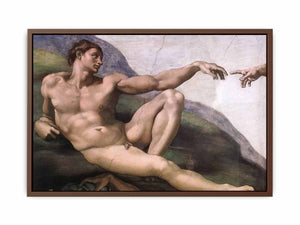 Creation of Adam (detail) By Michelangelo Buonarroti