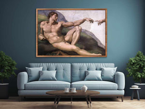 Creation of Adam (detail) By Michelangelo Buonarroti