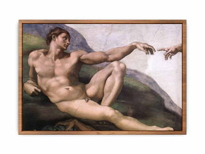 Creation of Adam (detail) By Michelangelo Buonarroti