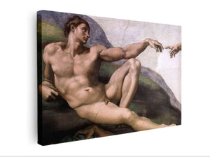 Creation of Adam (detail) By Michelangelo Buonarroti