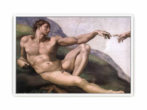 Creation of Adam (detail) By Michelangelo Buonarroti