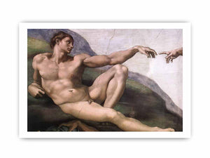 Creation of Adam (detail) By Michelangelo Buonarroti