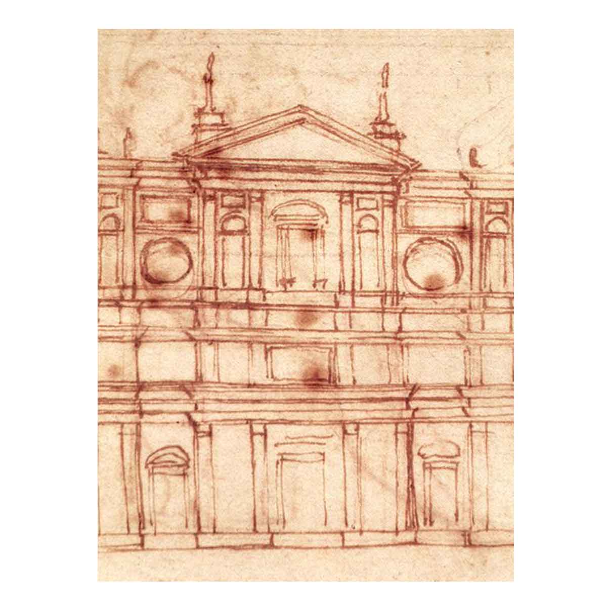 Project for the facade of San Lorenzo, Florence c. 1517