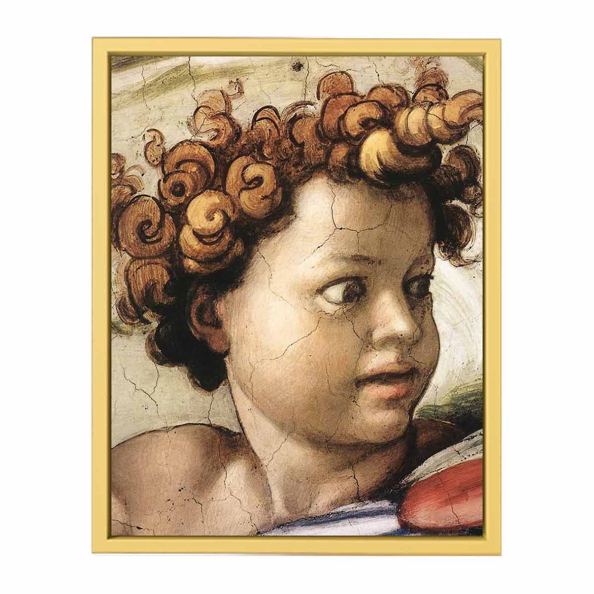 Isaiah (detail) By Michelangelo Buonarroti